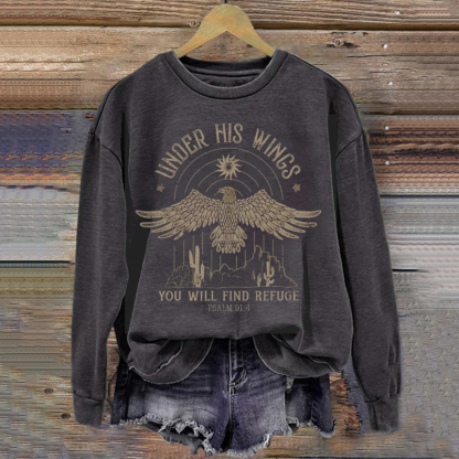 Boho Western Christian Graphic Sweatshirt