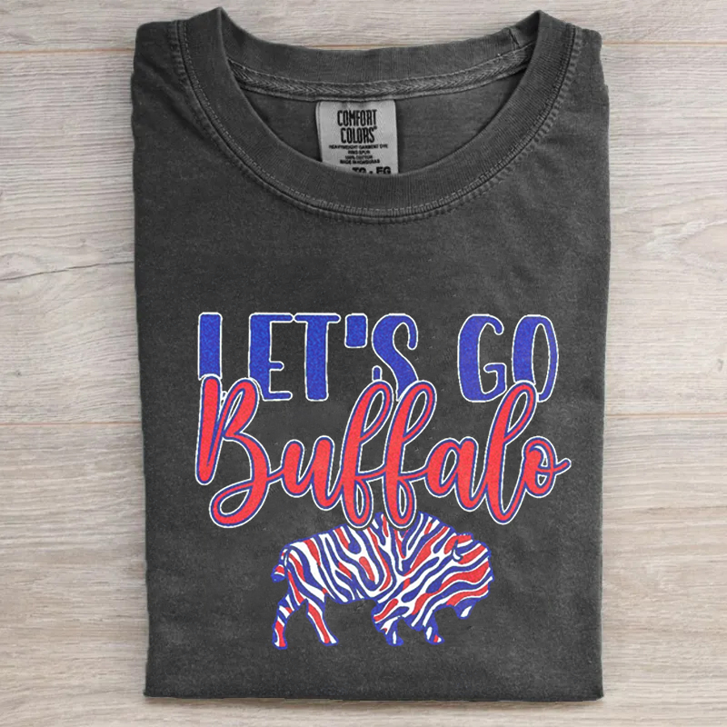 Comfort Colors Buffalo Football Unisex T-shirt