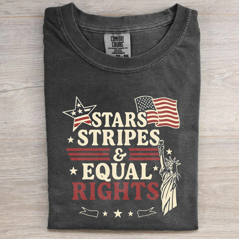 Stars Stripes And Equal Rights T-shirt