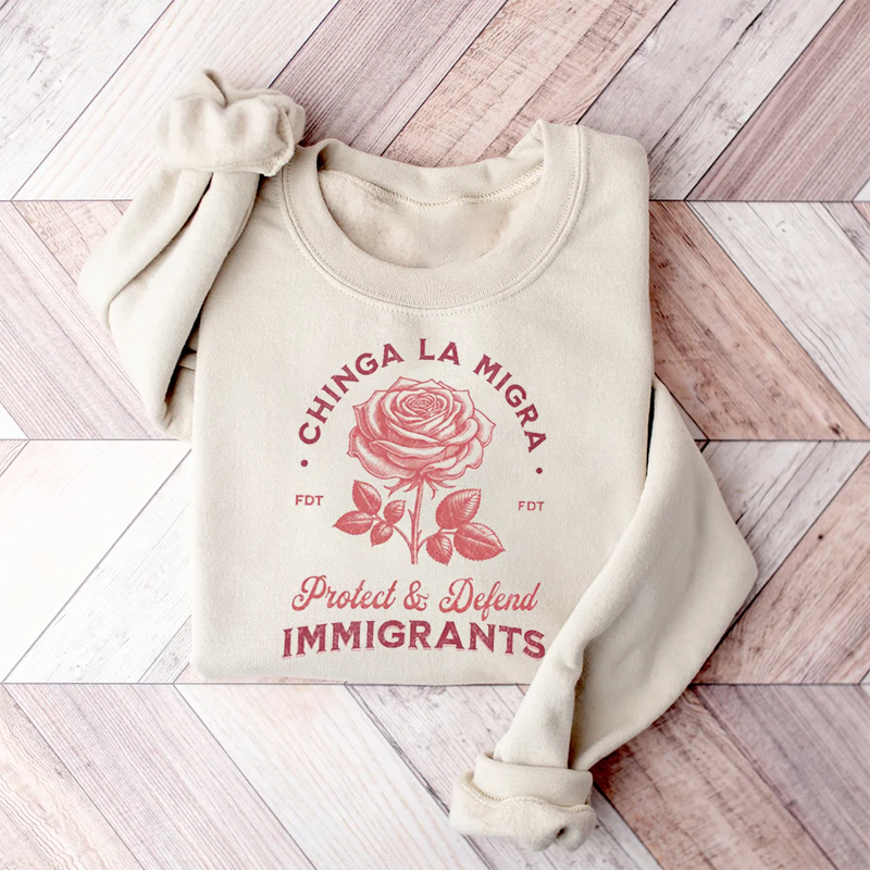 [Copy]Chinga La Migra Tank Top/T-shirt/Sweatshirt