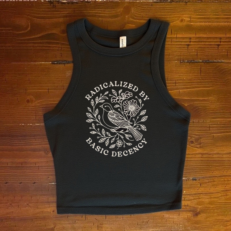 Radicalized by Basic Decency Tank Top