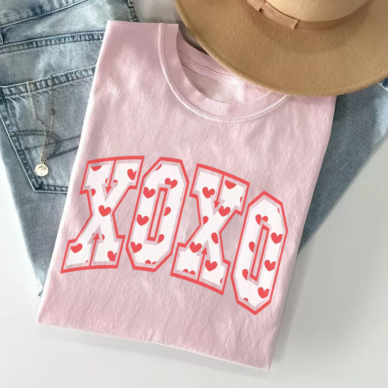 Comfort Colors XOXO Valentine Day T-Shirt
