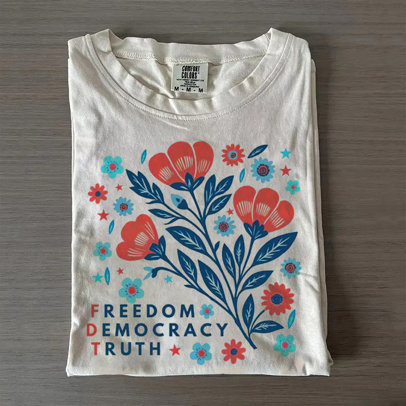 Comfort Colors FDT Floral T-Shirt