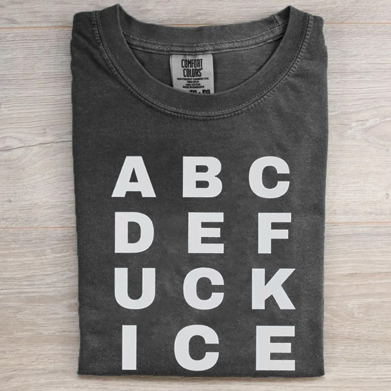 Comfort Colors Anti ICE Protest T-Shirt