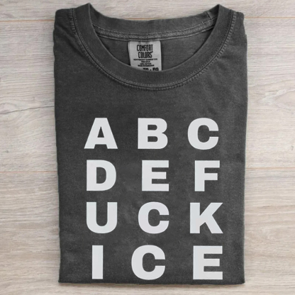 Comfort Colors Anti ICE Protest T-Shirt