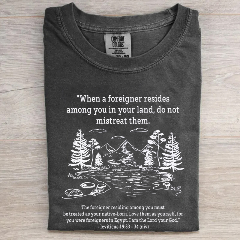 Comfort Colors Pro Immigrant Christian T-Shirt