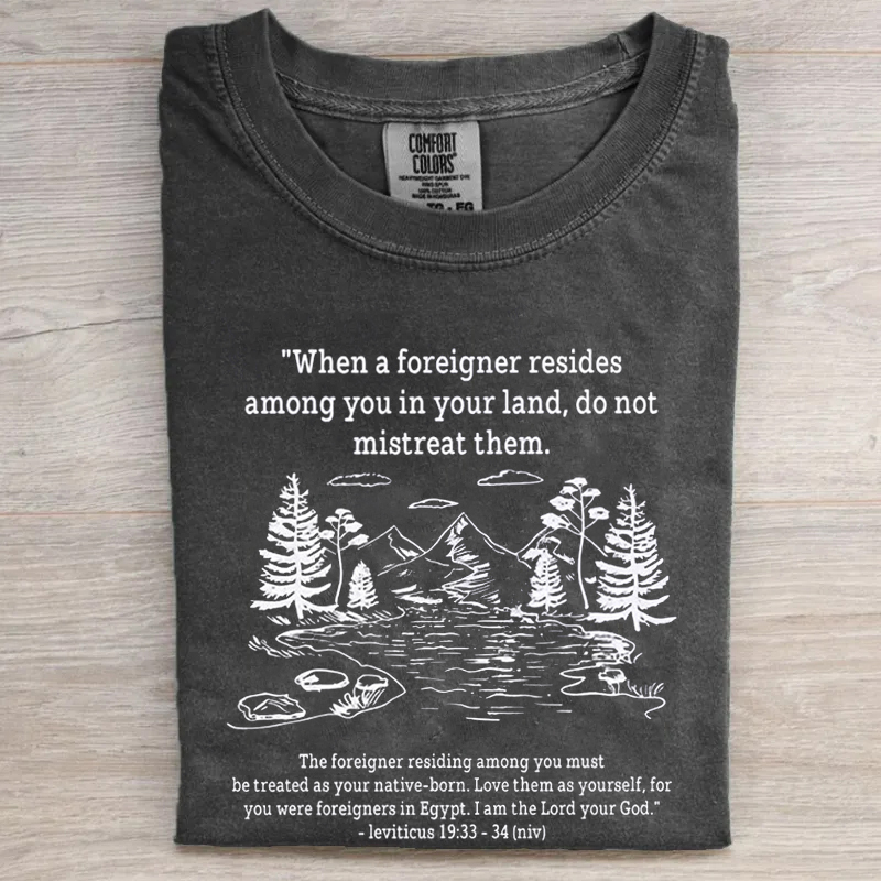 Comfort Colors Pro Immigrant Christian T-Shirt