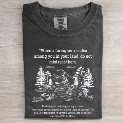 Comfort Colors Pro Immigrant Christian T-Shirt