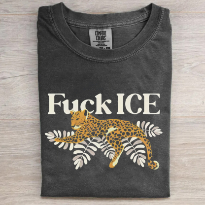 Leopard F*ck ICE T-Shirt
