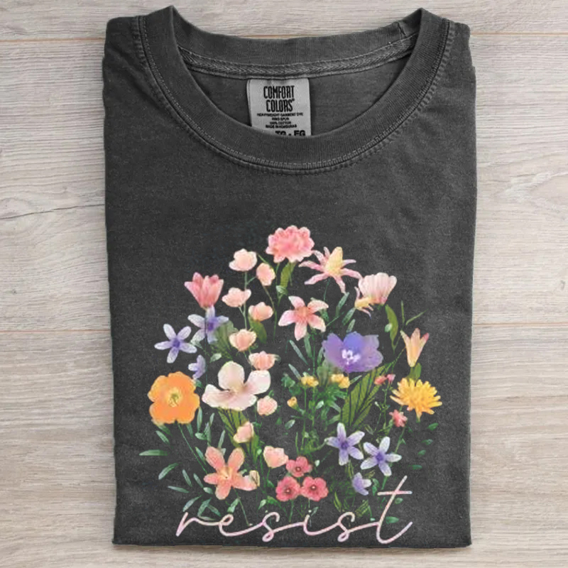 Floral Resist T-Shirt