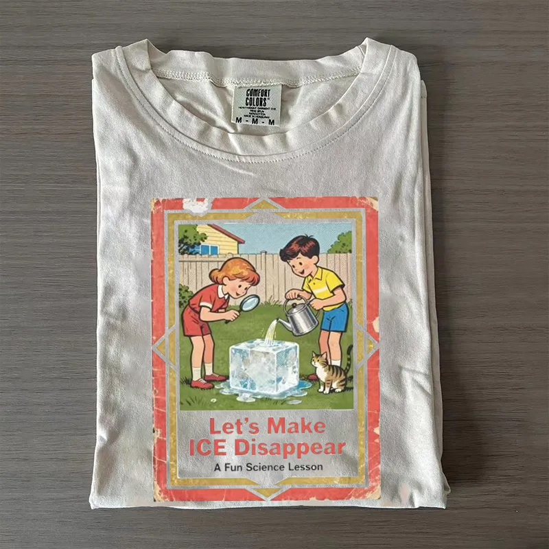 Retro Let's Make Ice Disappear T-Shirt