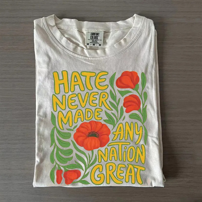 Floral Political T-shirt