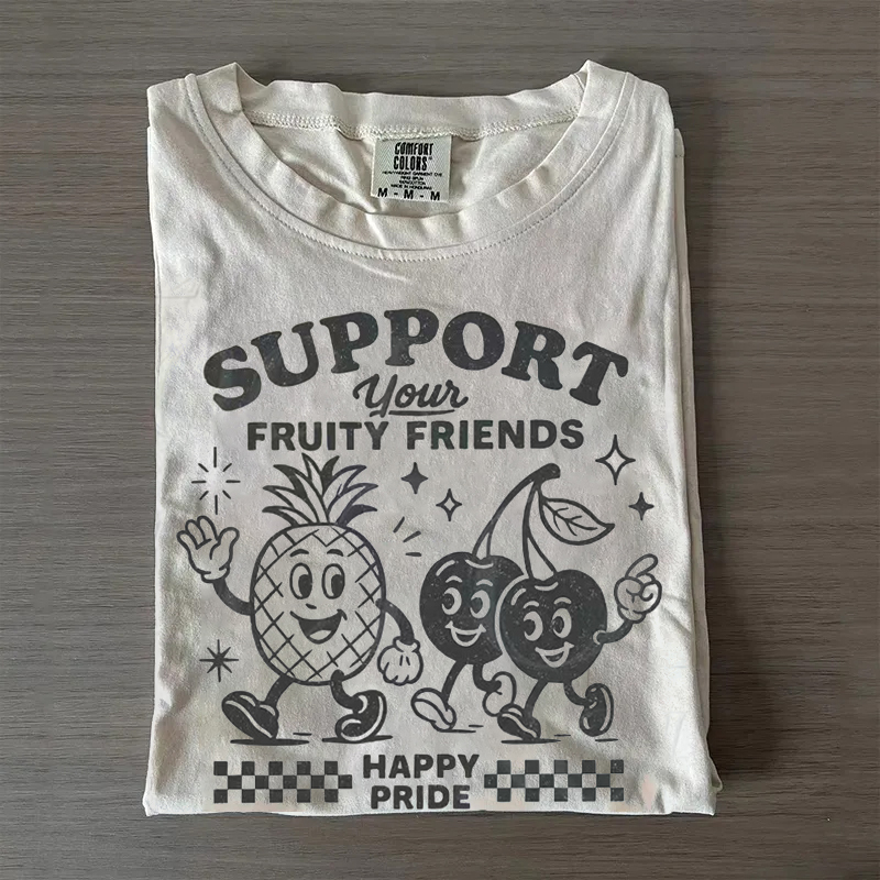Fruity Friends lgbtqia Pride T-shirt