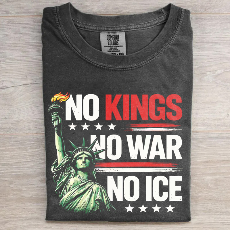 No Kings No War No ICE T-shirt