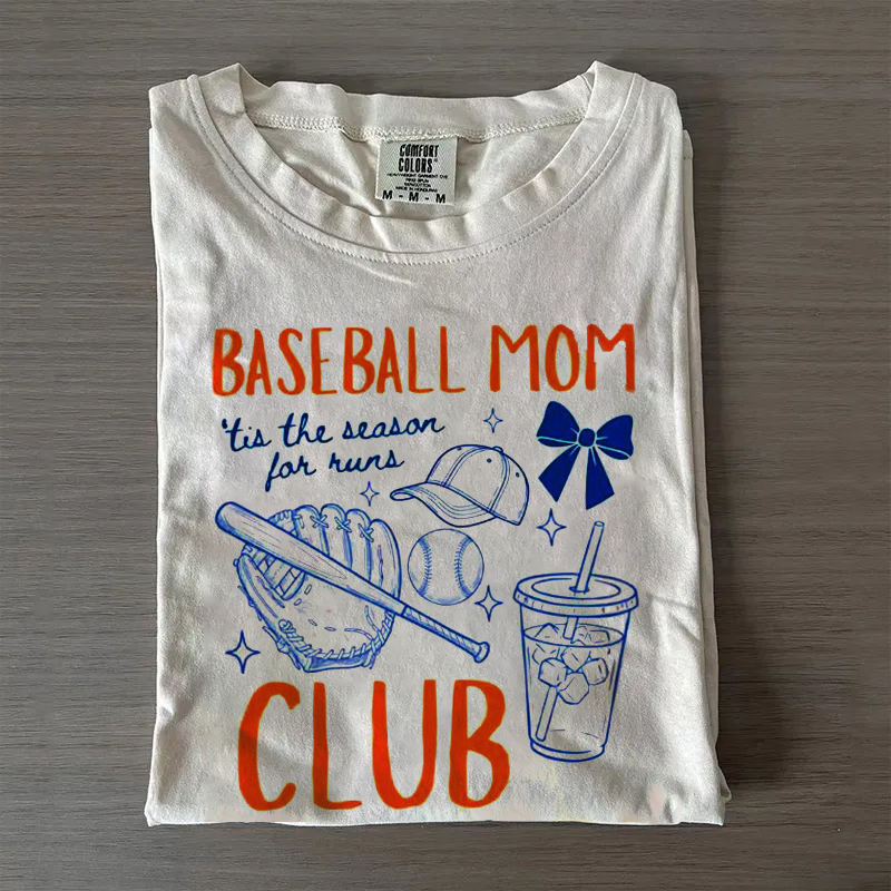 Baseball Mom Club T-shirt