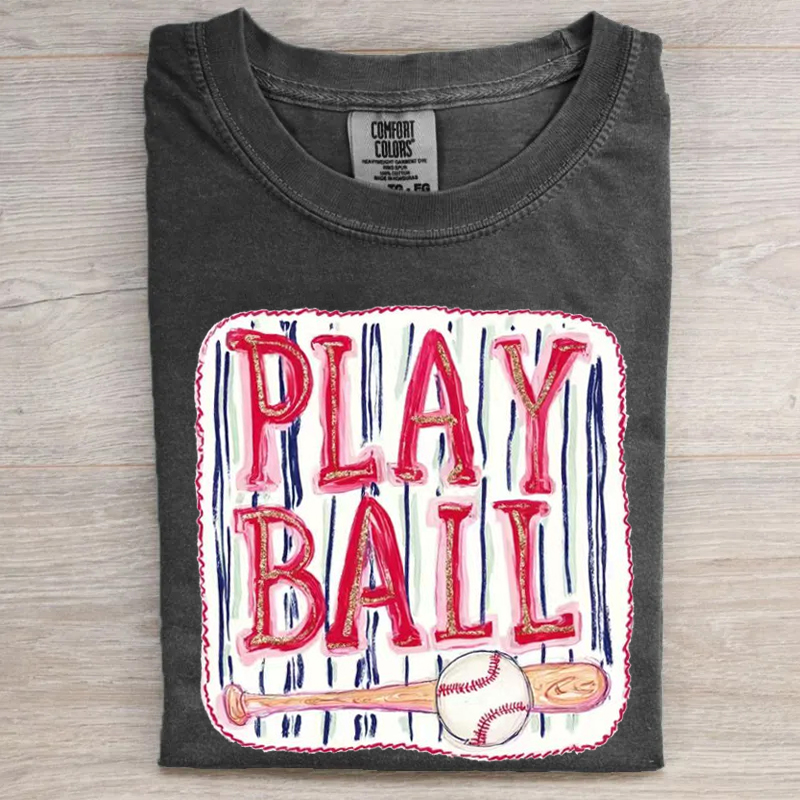 Baseball Play Ball  T-shirt
