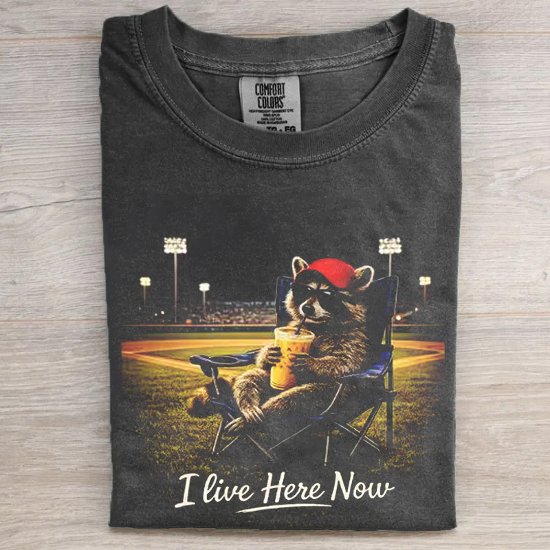 Raccoon Baseball T-shirt