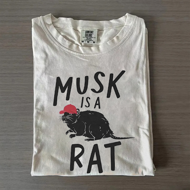 Musk Is A Rat T-shirt