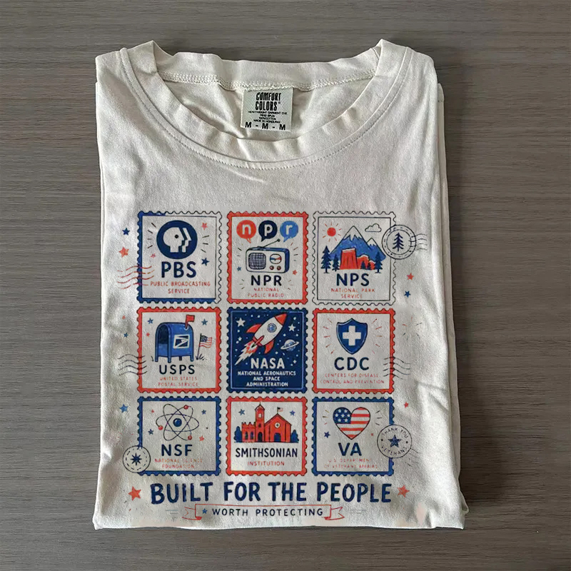 Vintage Stamps Protect Democratic Institutions T-shirt