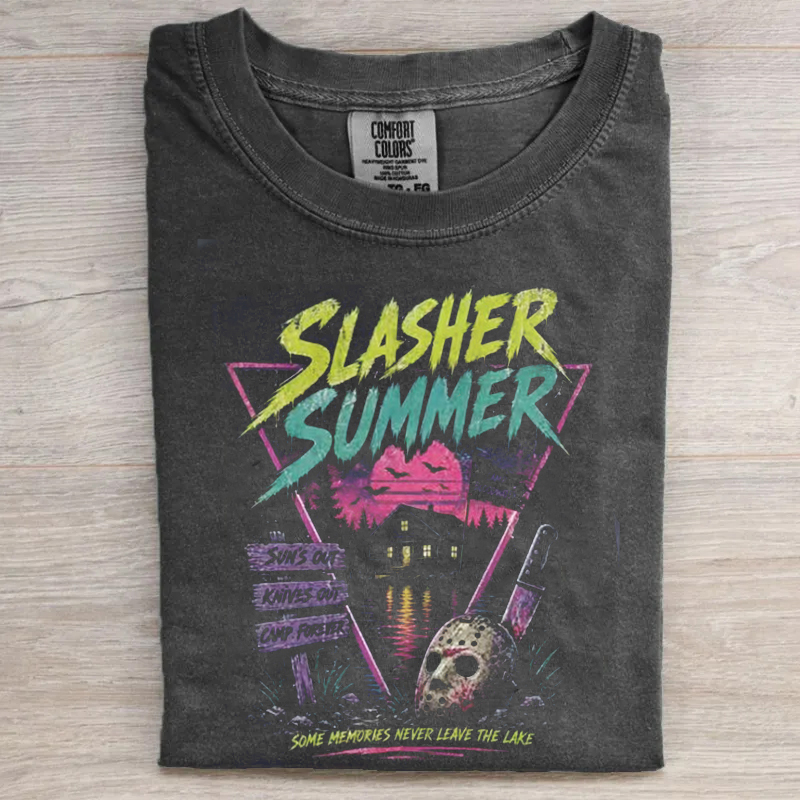 Slasher Summer 80s Horror T-shirt