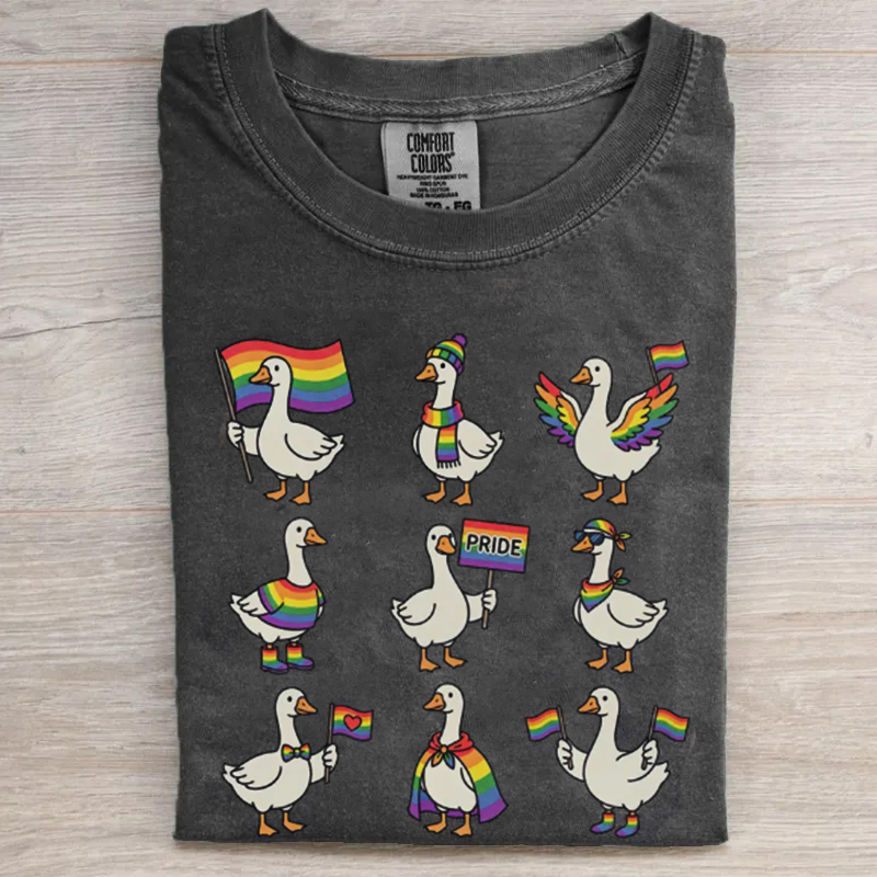 Funny LGBTQ Goose T-shirt
