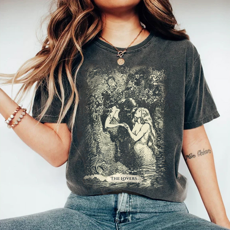 the Dryad and the Nymph Witchy T-shirt