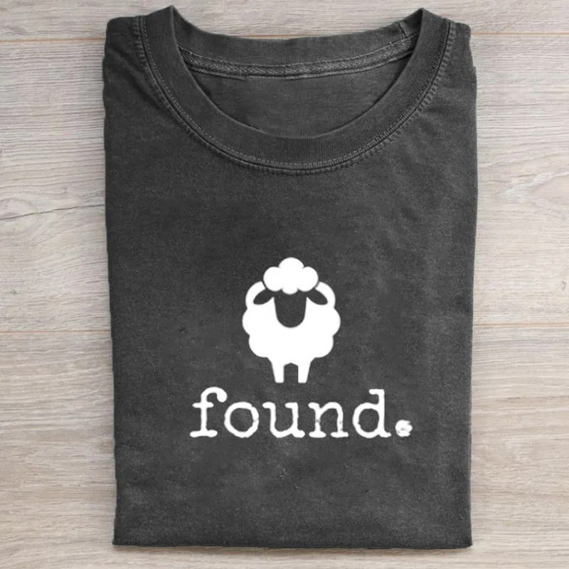 Found Psalm 23 Sheep T-shirt