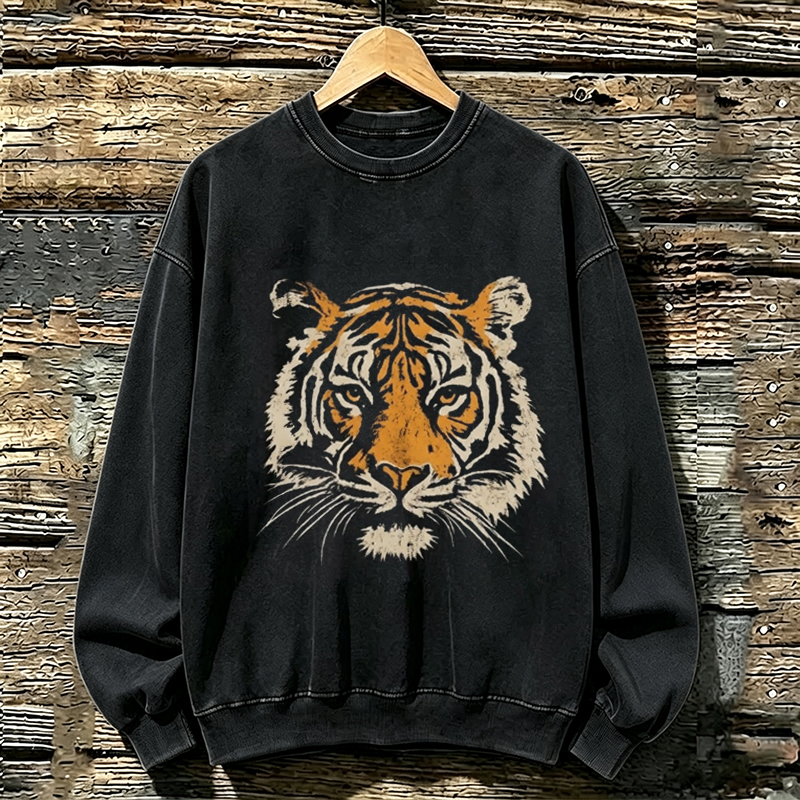 Tiger Face Sweatshirt