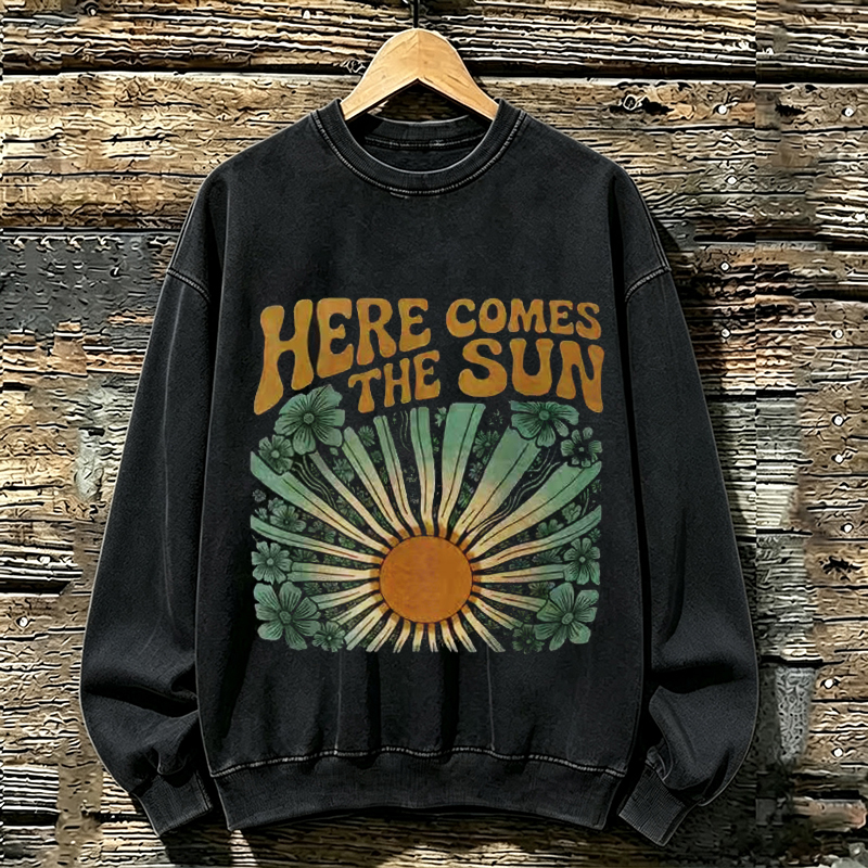 Here Comes The Sun Graphic Sweatshirt