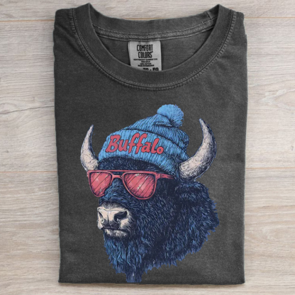 Comfort Colors Buffalo Football T-Shirt