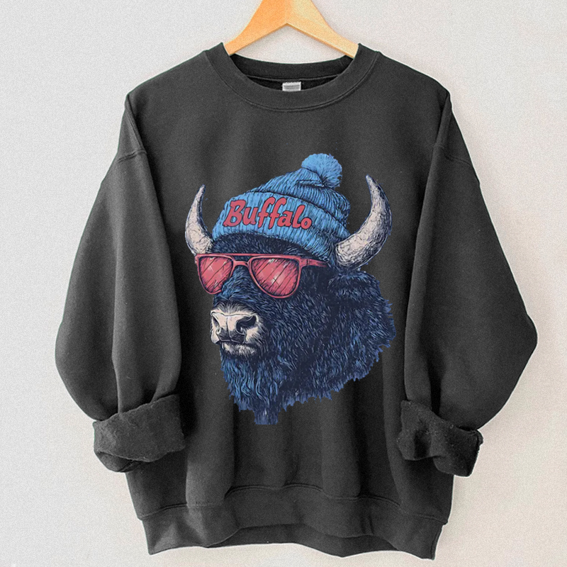 Comfort Colors Buffalo Football T-Shirt