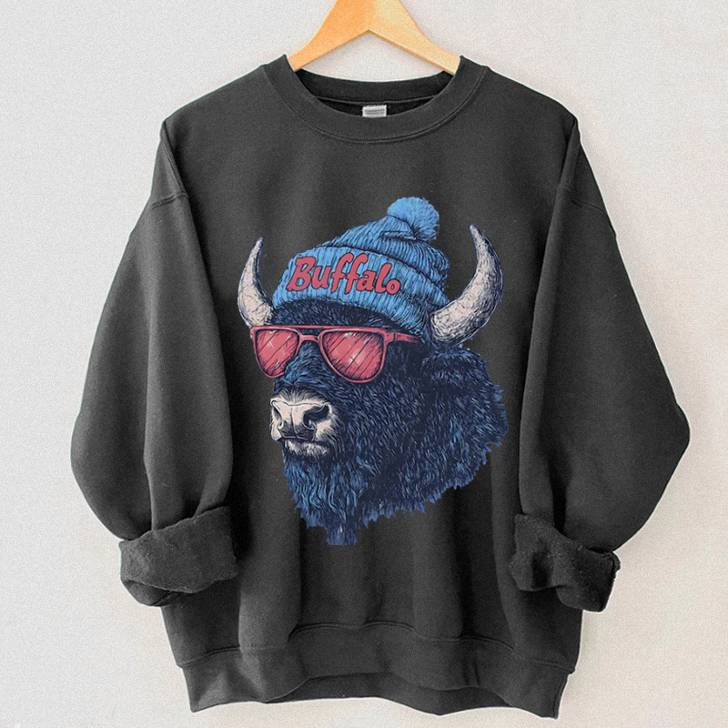 Comfort Colors Buffalo Football T-Shirt