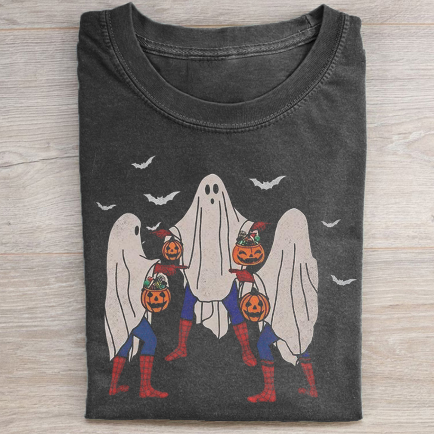 Meme Bedsheet Ghost Graphic T-shirt