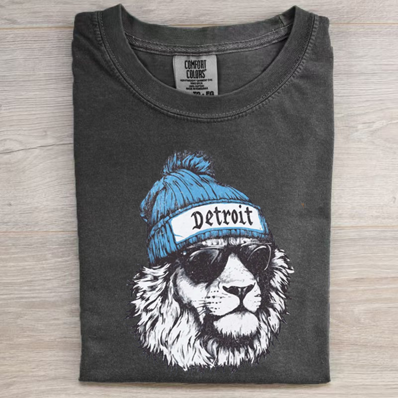 Comfort Colors Detroit Football Unisex T-Shirt/sweatshirt