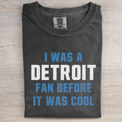 Comfort Colors Detroit Football Unisex T-shirt