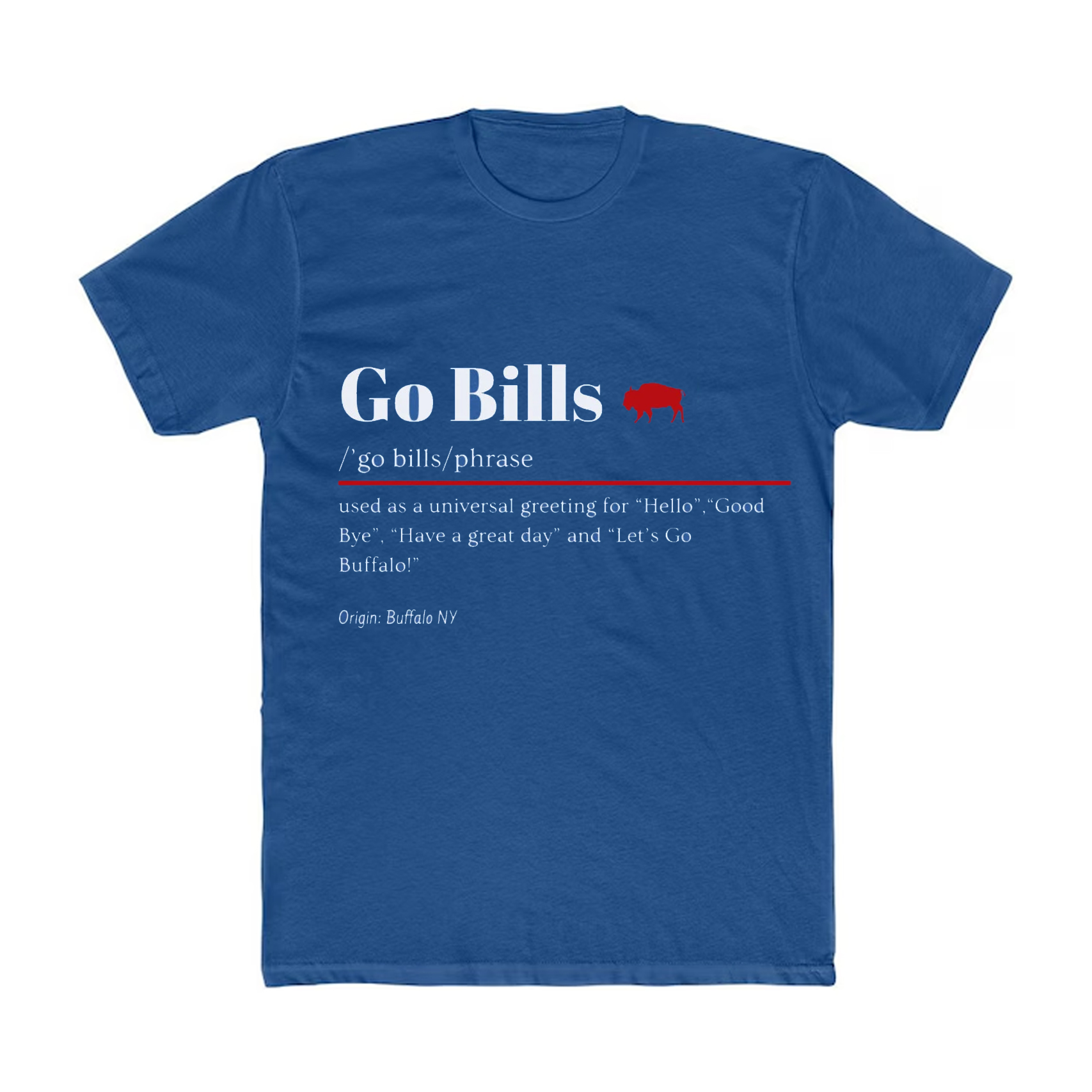 Comfort Colors Buffalo Football Unisex T-Shirt