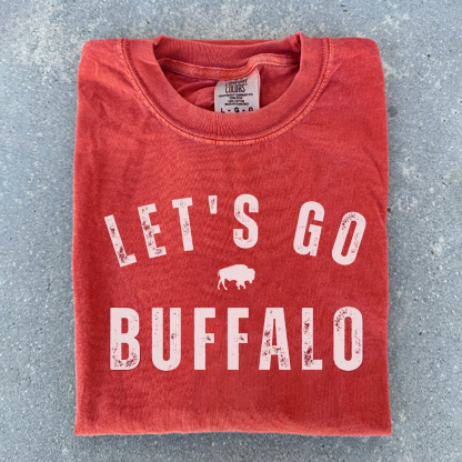 Comfort Colors Buffalo Football Unisex T-Shirt