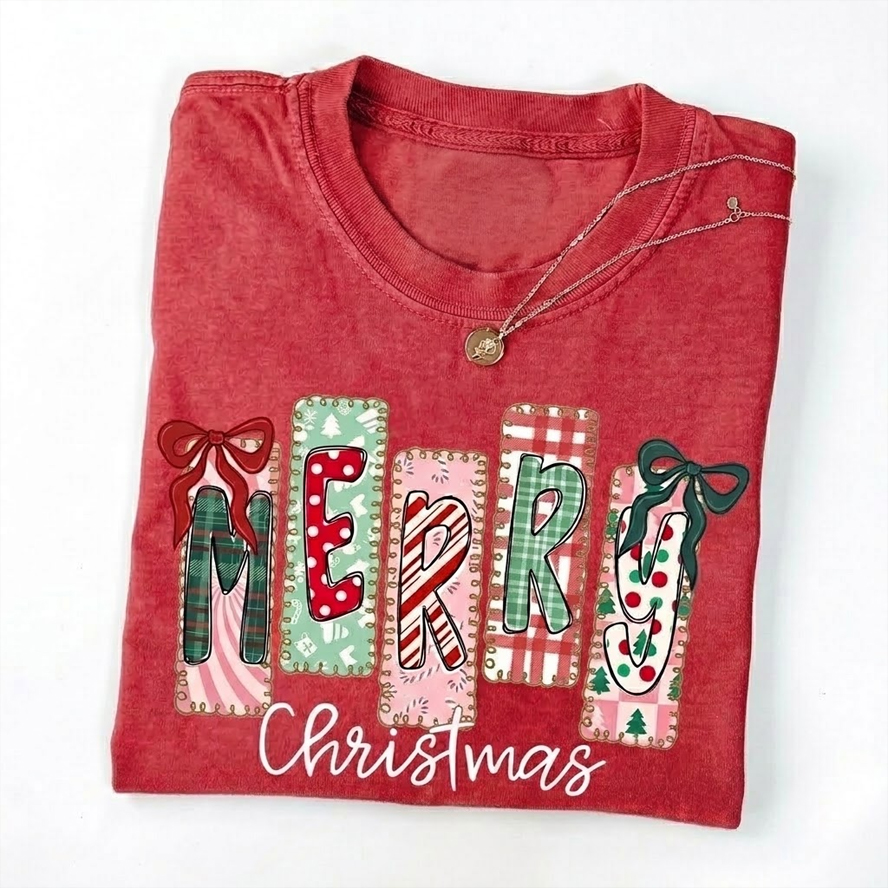 Merry Christmas Graphic T-shirt
