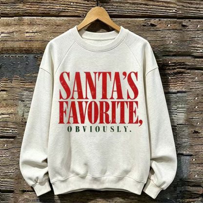 Santa's Favorite Sweatshirt