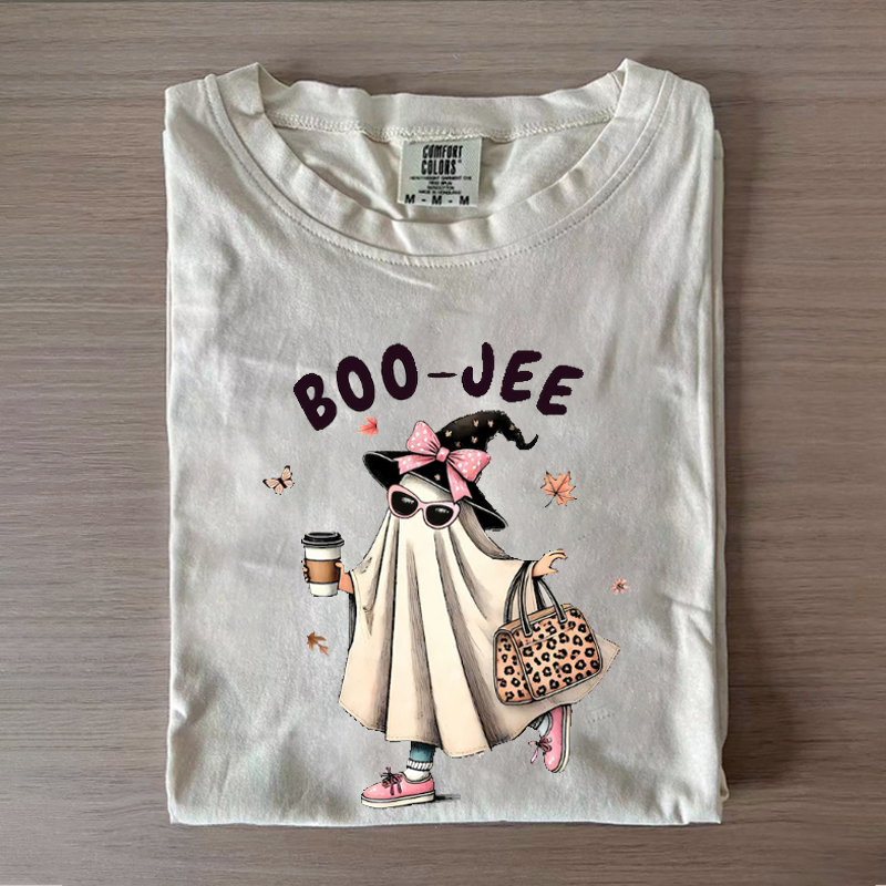 Cute Boujee Ghost Halloween 2024 T-Shirt T-Shirt