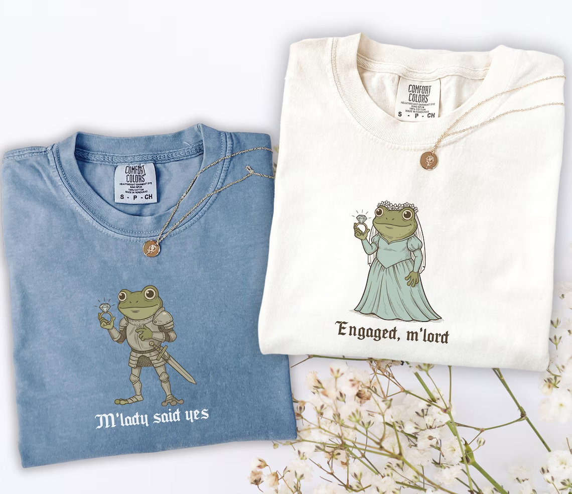 Funny Frog Engagement T-shirt