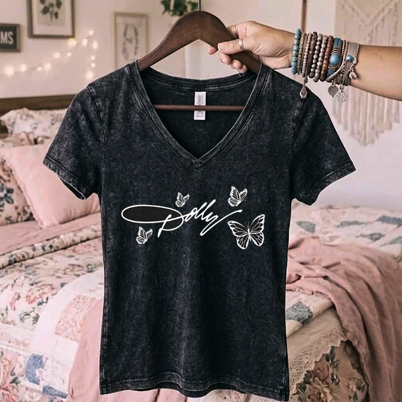 Dolly Butterfly V-neck