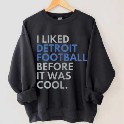 Comfort Colors Detroit Football Unisex T-Shirt/Sweatshirt