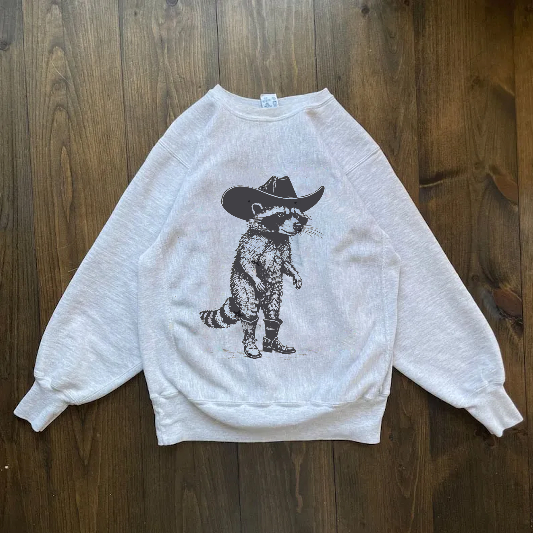 Vintage Cowboy Racoon T-shirt