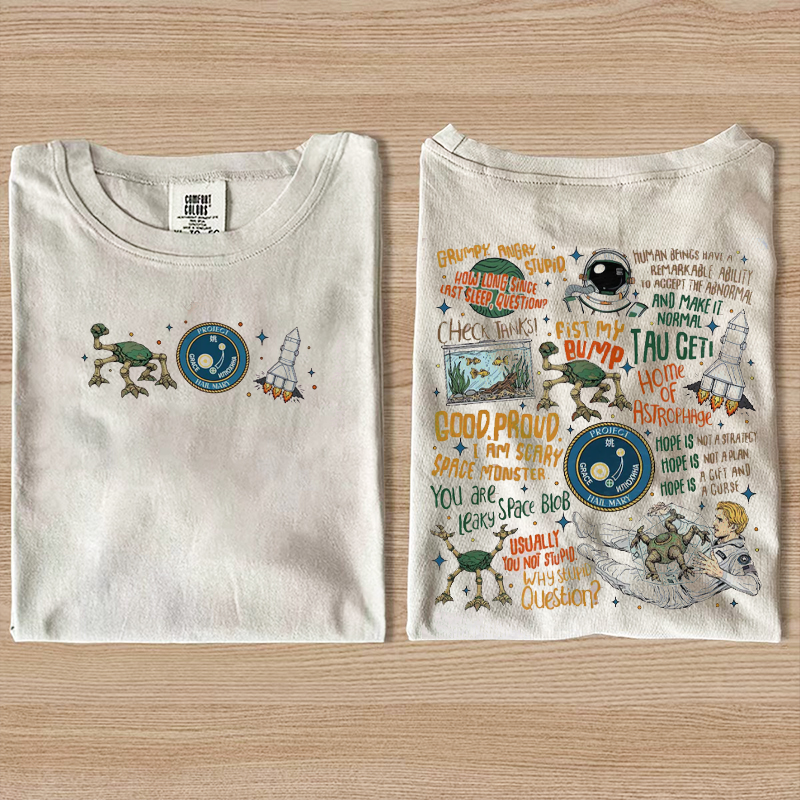 Vintage Sci-Fi Movie T-shirt