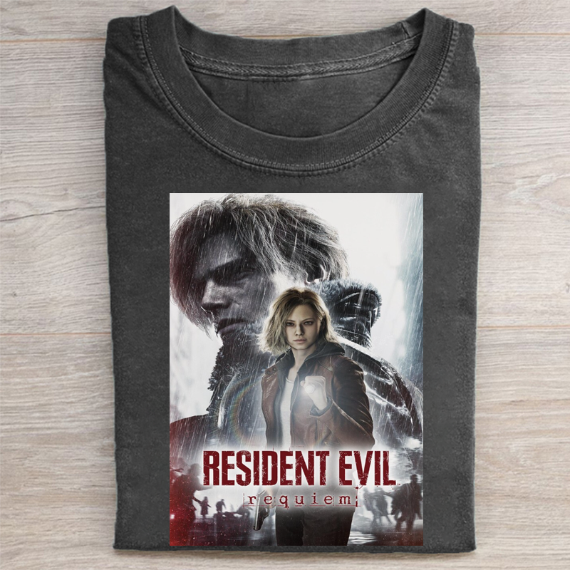 Retro Style Horror Movie T-shirt 