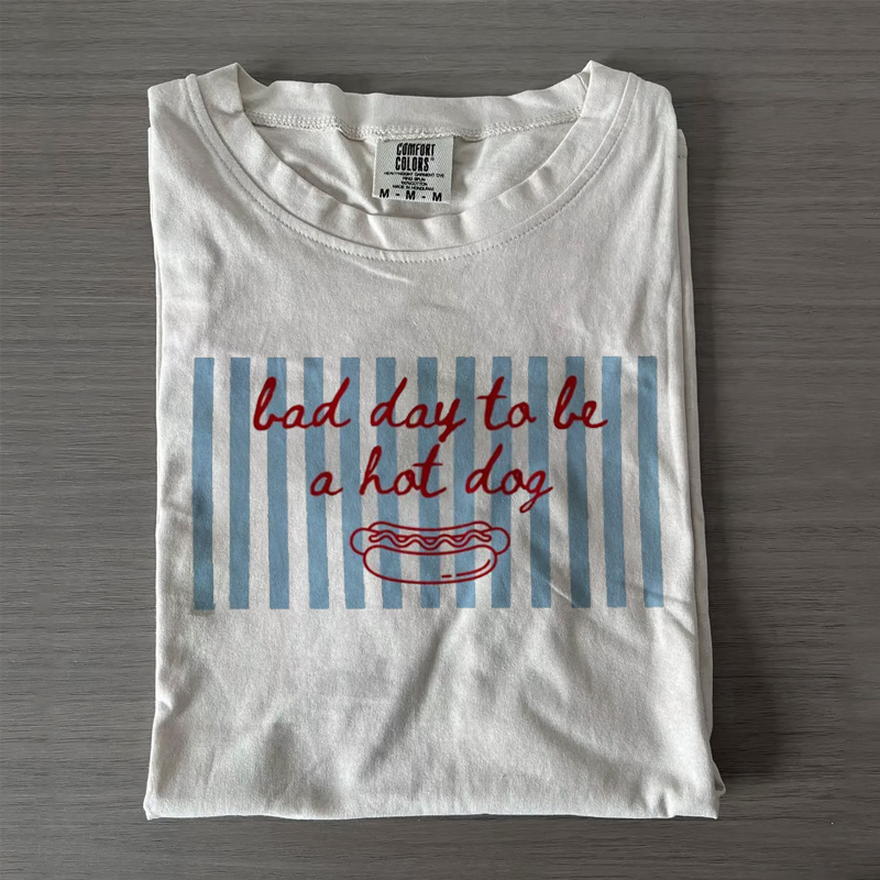 Funny American Hot Dog T-shirt
