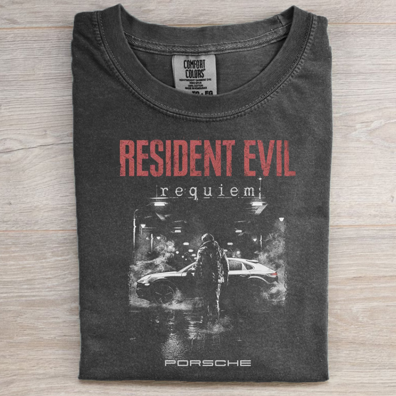 Retro Style Horror Game T-shirt 