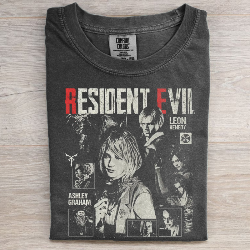 Retro Style Horror Game T-shirt 