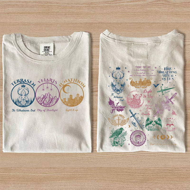 Retro Style Novel T-Shirt